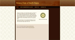 Desktop Screenshot of northnaparotary.org