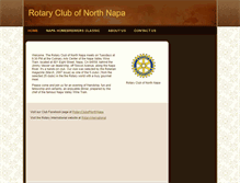 Tablet Screenshot of northnaparotary.org